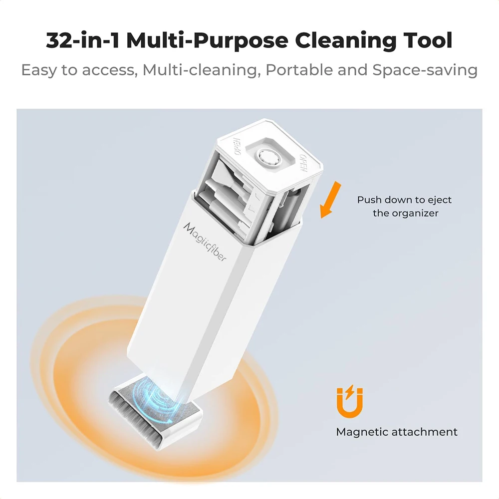 32-in-1 Multi-Functional Deep Cleaning for iPhone Ports, AirPods, Keyboard, and Keycap Removal - Precision Tools
