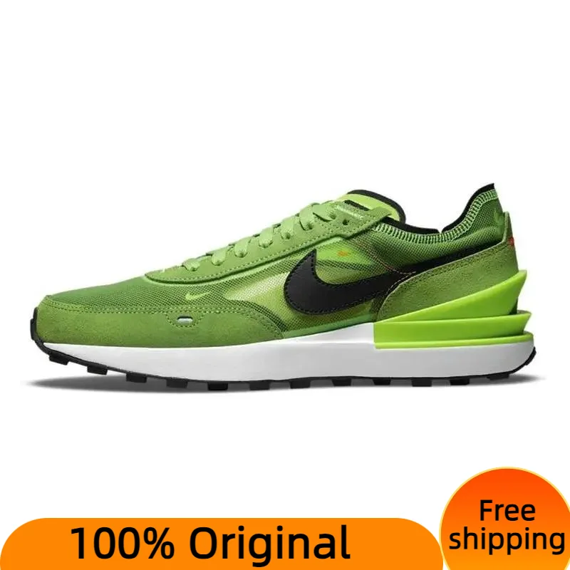 Nike Waffle One Electric Green Sneakers shoes DA7995-300 With Original Box