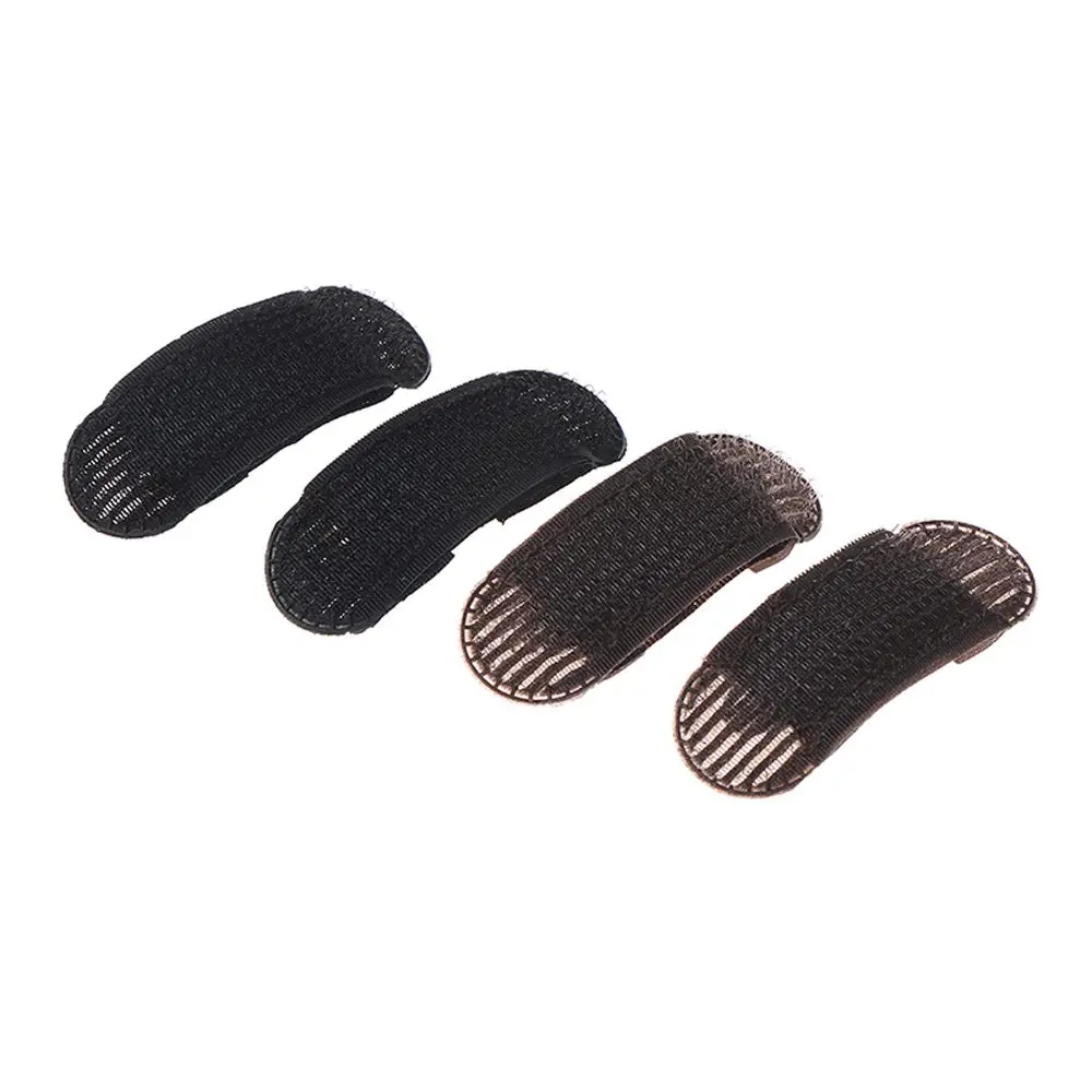 

2PCS Breathable Bangs Mat Hair Clips Black Coffee Princess Hair Tool Set Bump It Up Volume Base Hair Inserts Invisible Hair Pins