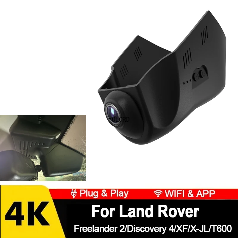 

Автомобильный видеорегистратор 4K 2160P Plug and Play для Land Rover Freelander 2 Discovery 4 для Jaguar XF/X-JL для Zotye T600 2011-2015