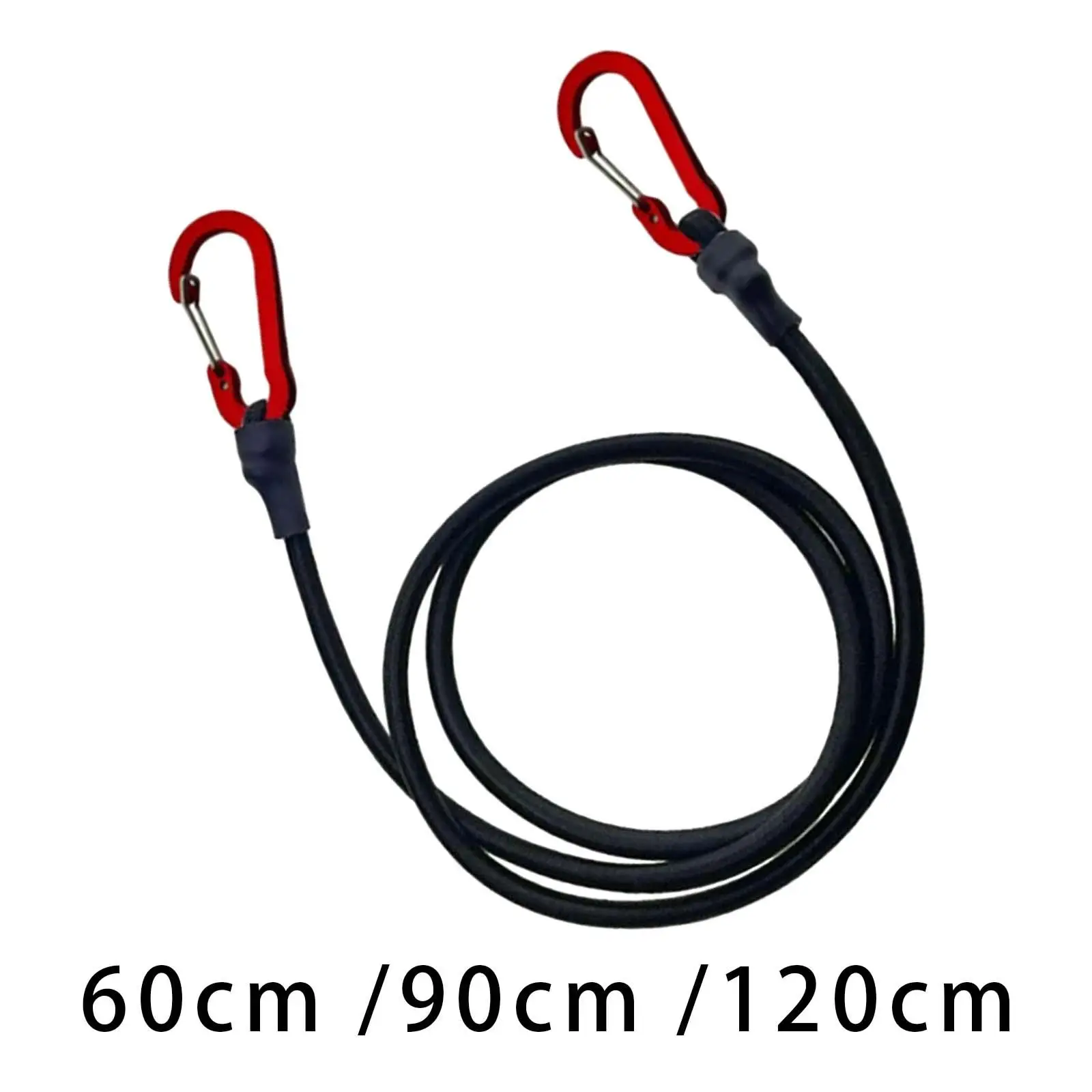 Elastic Strap Bicycle Cargo Rack Cord Multifunctional Tying Rope Bungee Cords Luggage Rope Cord for Backpacking Travel Biking