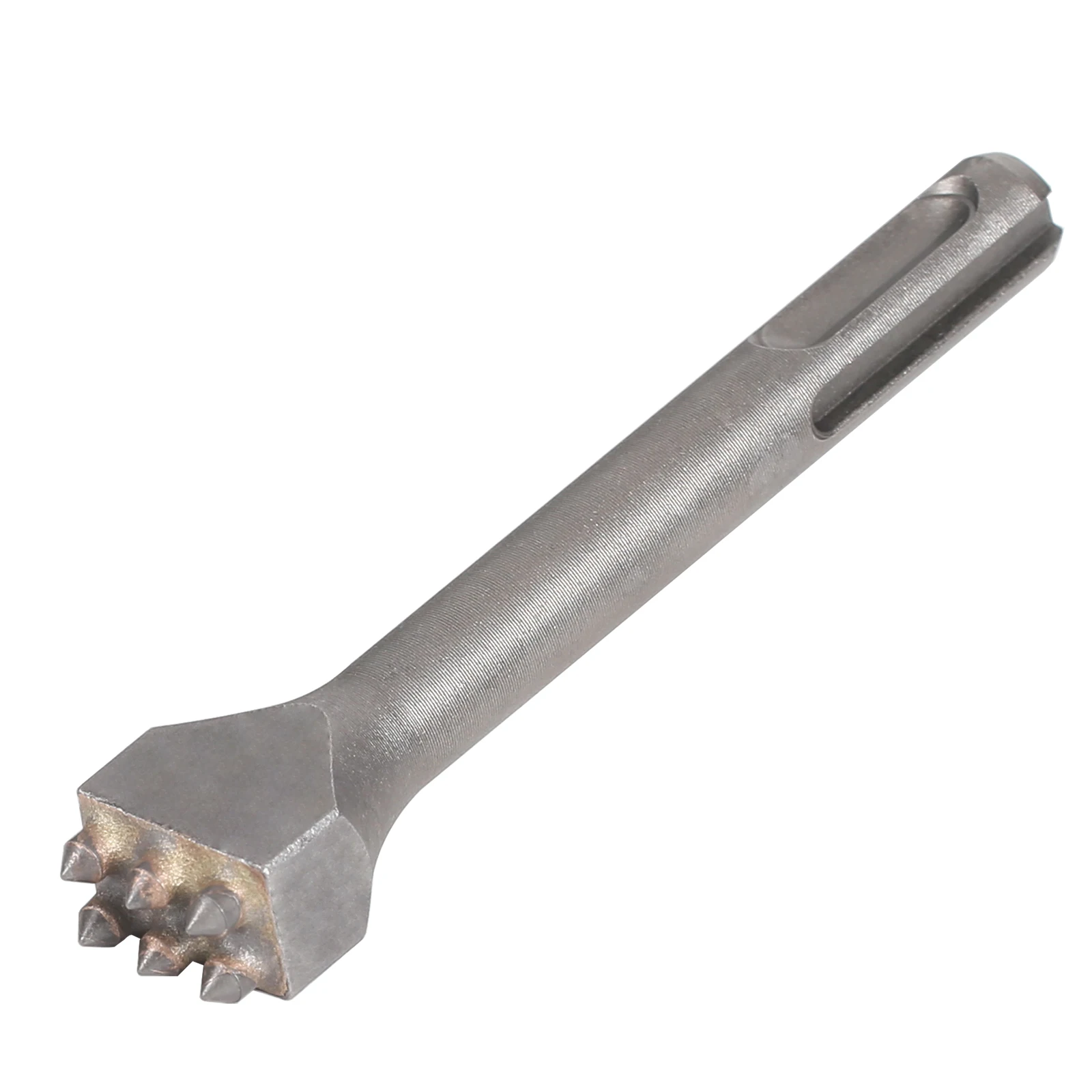 SDS Plus Shank Tungsten Carbide Tipped 6Teeth Micro Chisel Bush Hammer Drill Bits For Cement Concrete Stone Marble Granite