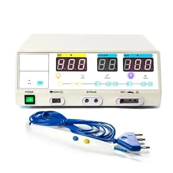 electro surgical cautery machine ,high frequency electrocauterio 300 400 watts electrosurgical unit