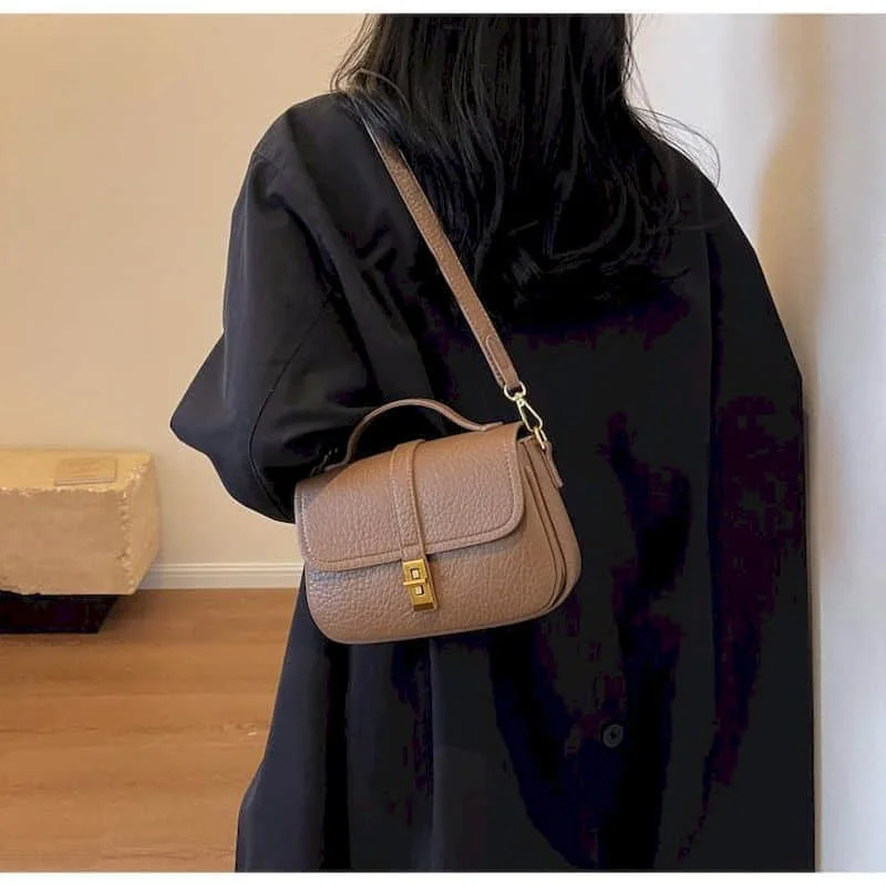 

Crossbody Bags for Women Casual Reusable Portable Artistic Vintage PU Luxury Bags Solid Handbags Special Personal Travel Bags
