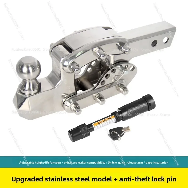 

Adjustable stainless steel hook Adjustable joint arm Tiger head rear drag hook