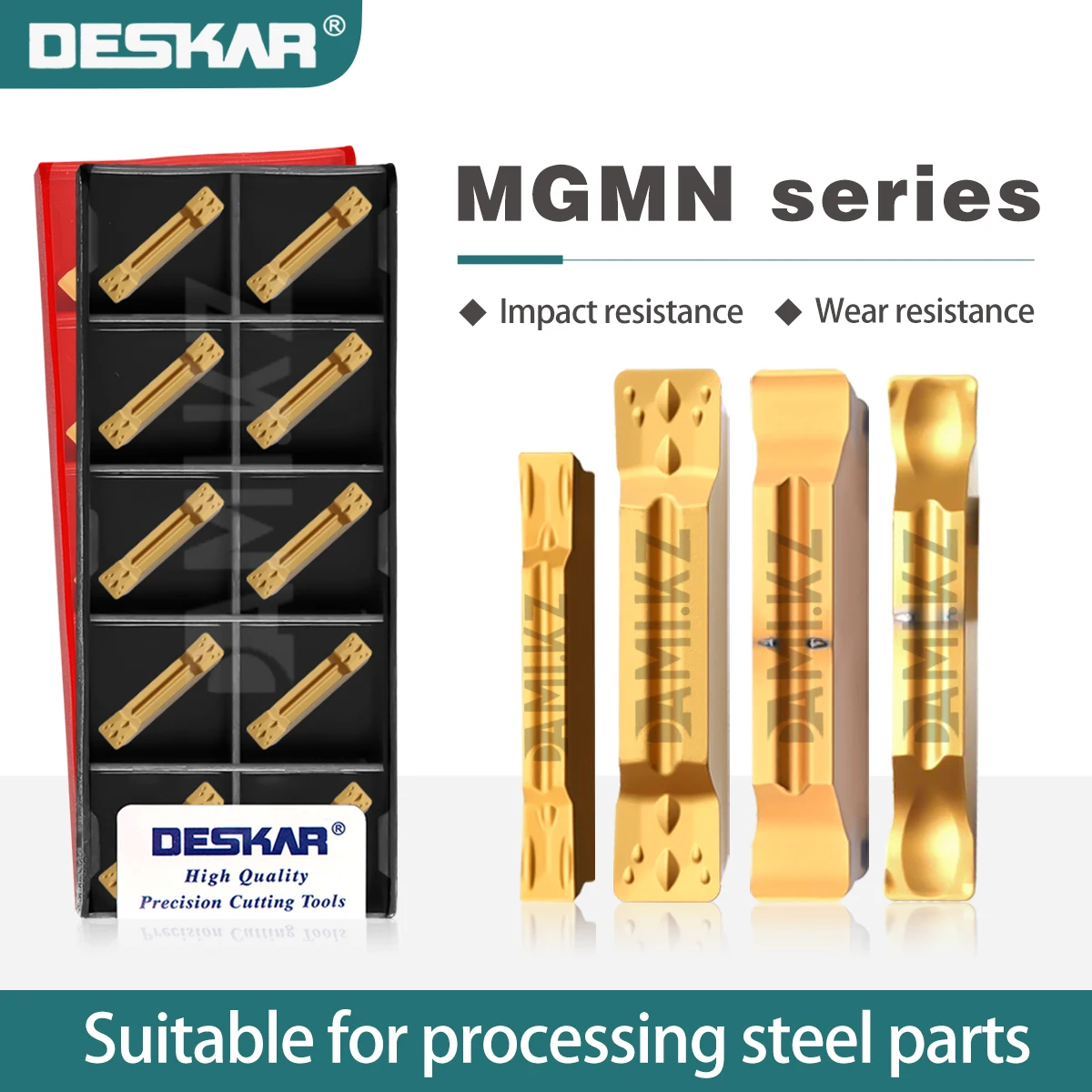 

Стальные детали режущего лезвия MGMN150/300/600-JH F G M LF6028 LF9018 Вставки для тонкой шлифовки канавок Токарный станок с ЧПУ MGMN Детали режущего инструмента