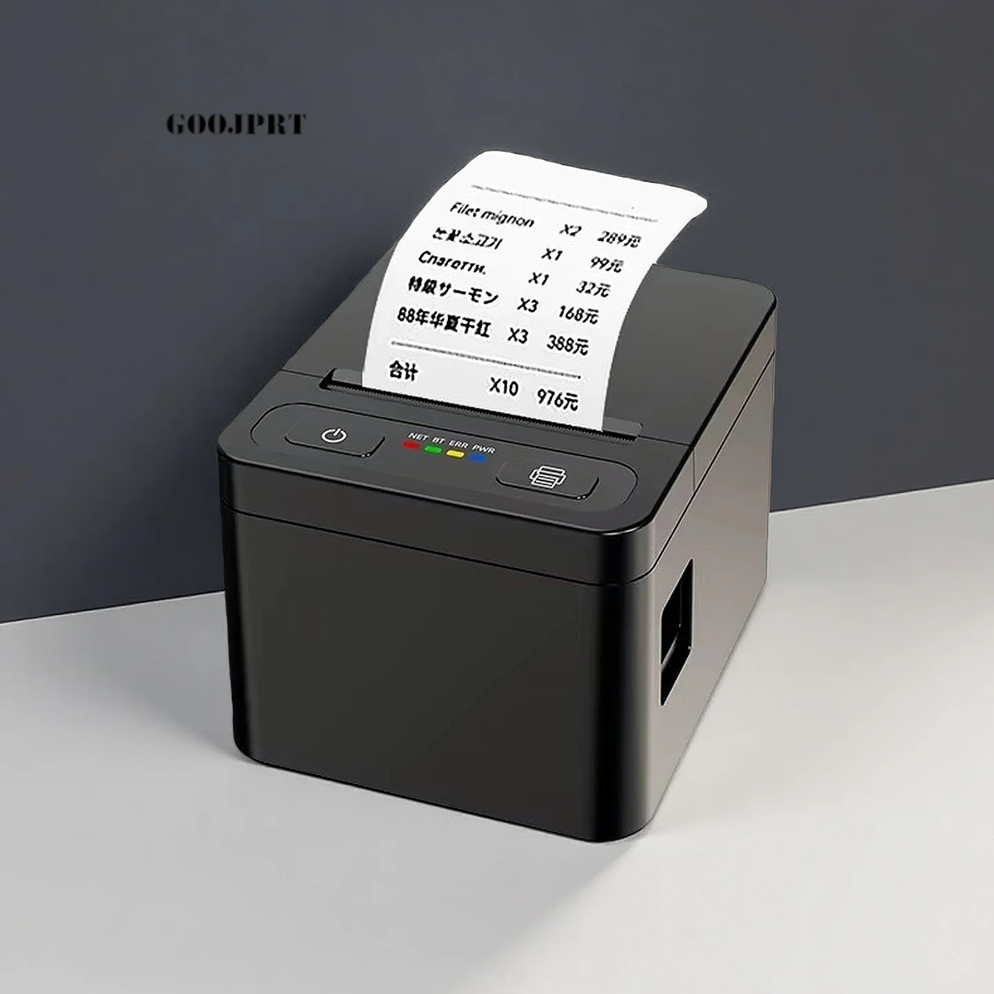 JP-CC360 3-Inch Desk Label Thermal Barcode High Quality Printer Black and White USB Bluetooth Interface 80mm Paper