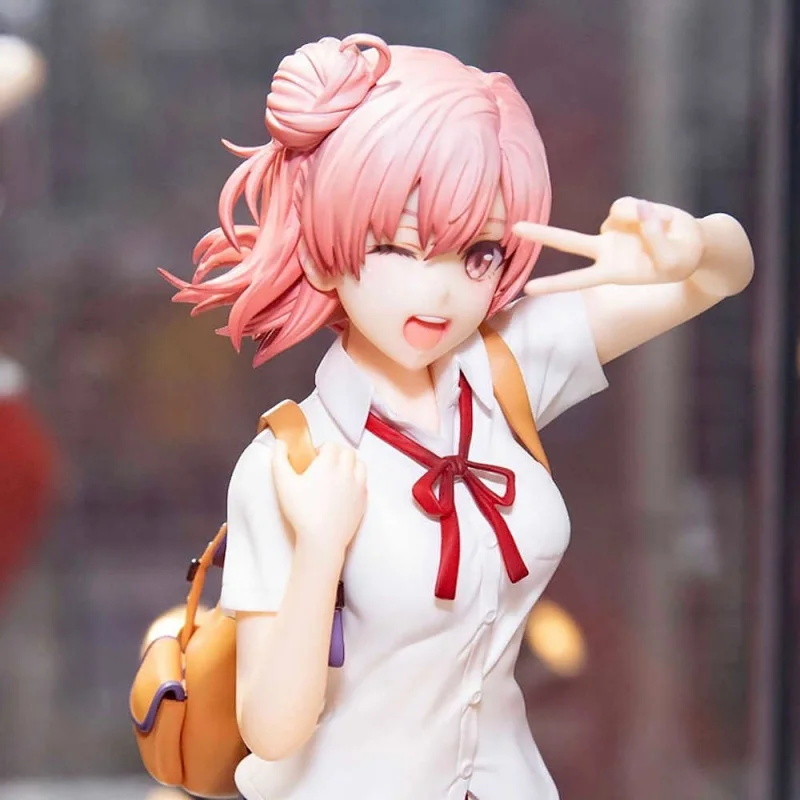 Figura Coleccionable de Yui Yuigahama, Estatua de Anime Oregairu de Estudiante de Secundaria, Adorno de Escritorio para Fans del Anime, Regalo