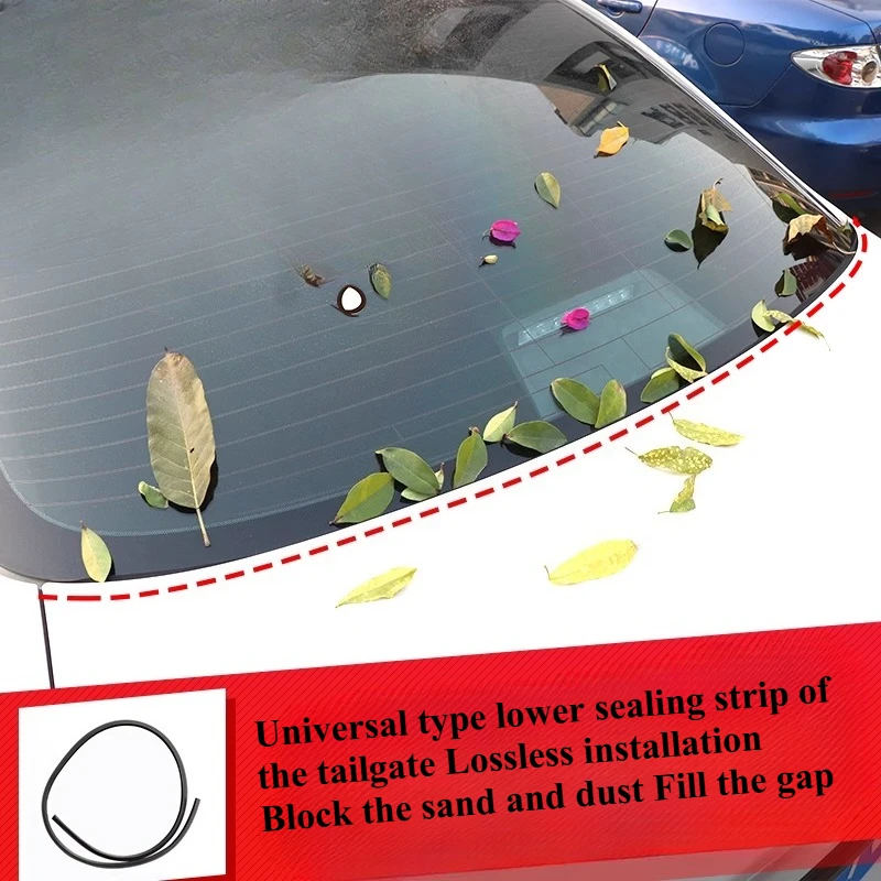 Trunk Sound Insulation Rubber Strips for 2018-2024 Toyota Asian Dragon 8th & 9th Gen Camry – Sealing & Noise Reduction