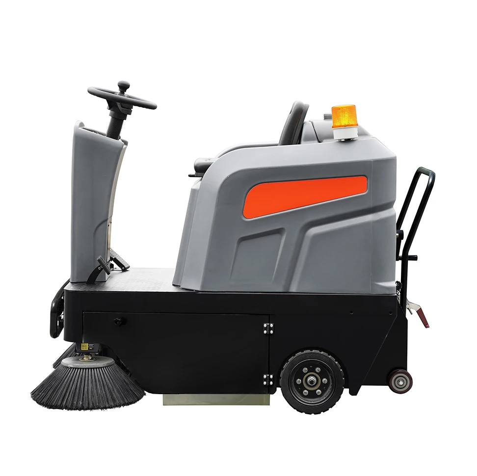 Hot Sale Automatic Industrial Ride On Electric Street Road Floor Sweeper Machine