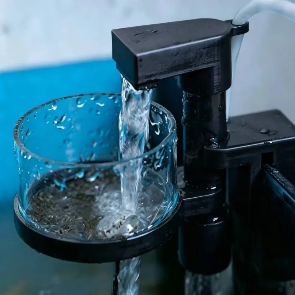 Detachable Air Lift Fish Waste Collector Adjustable Lenght Water Circulation System Poop Cleaner