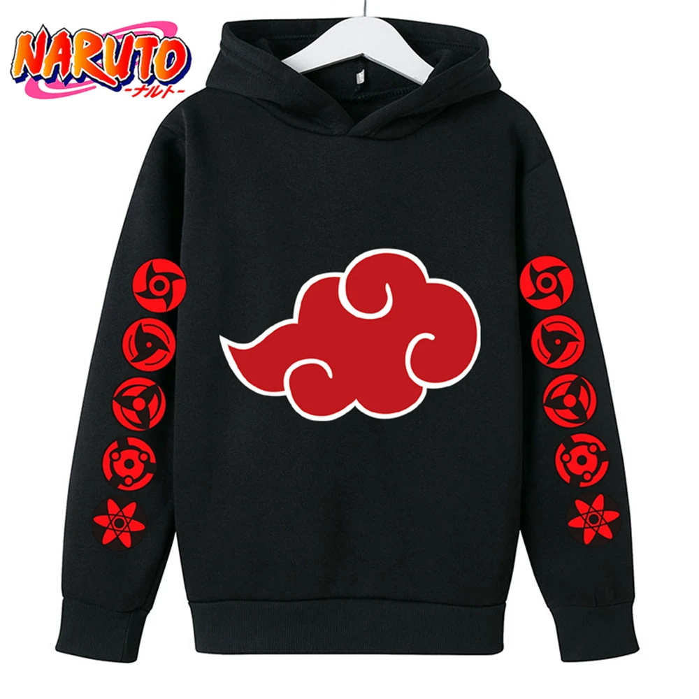 

Hot Anime Boys Naruto Hoodie Kids Clothes Girls Clothing For Baby Autumn Warm Sweatshirts Coat Cartoon Clothes Hoodie 2023