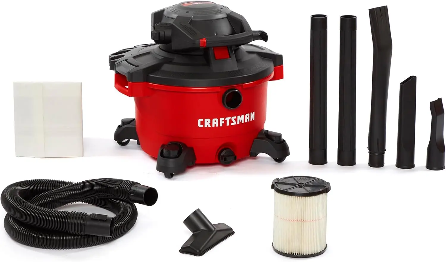 

CMXEVBE17606 12 Gallon 6.0 Peak HP Wet Dry Vac with Detachable Leaf Blower, Portable Shop Vacuum Wet and Dry with Filter, Dust B