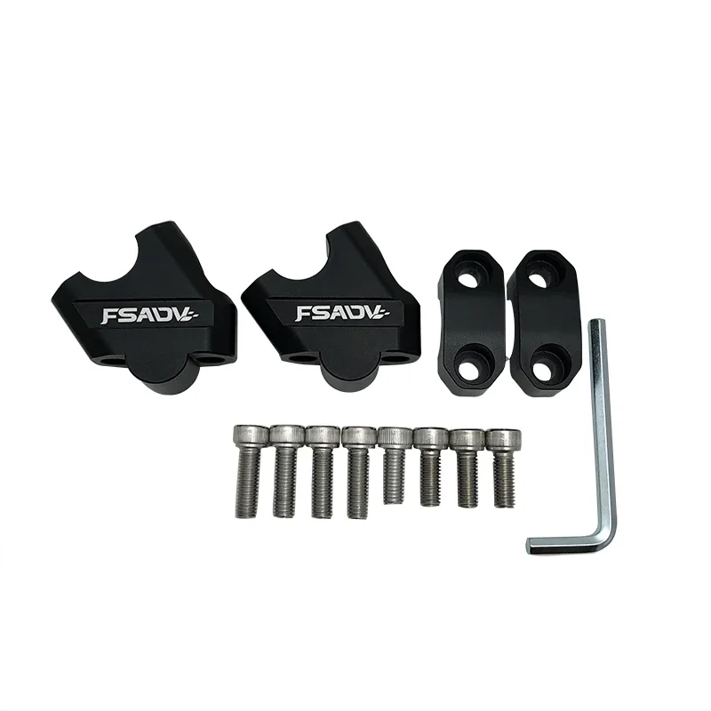 Para BMW G310GS G310R G310 G 310 GS R 2017-2021 manillar de motocicleta elevador de barra aumentar extender adaptador de abrazad