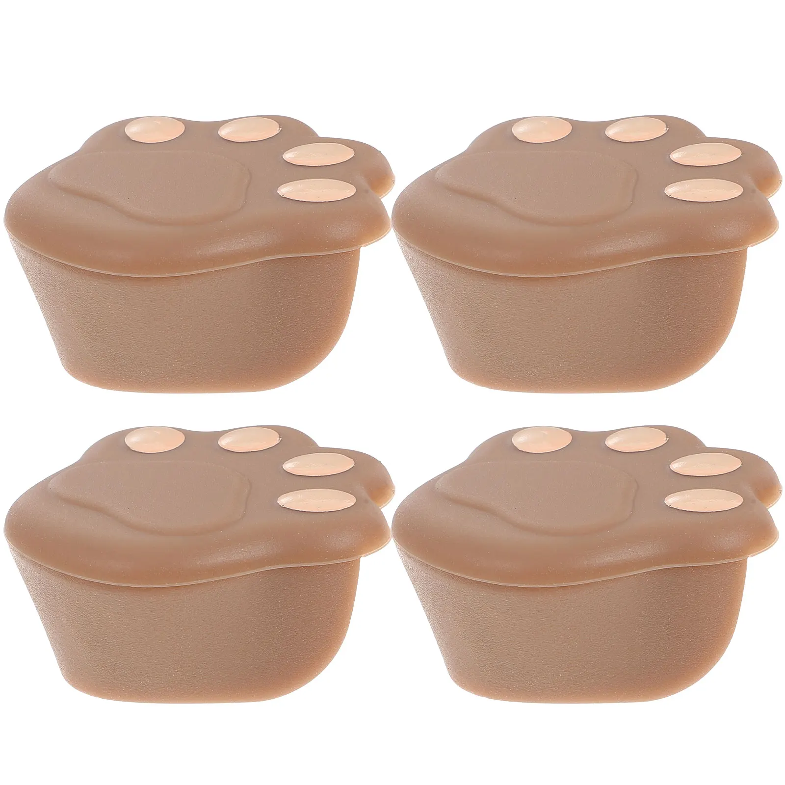 

4 Pcs Protectors Baby Proofing Table Desk Nightst Guards Soft Silicone Rubber Table Corner Guards Furniture Safety