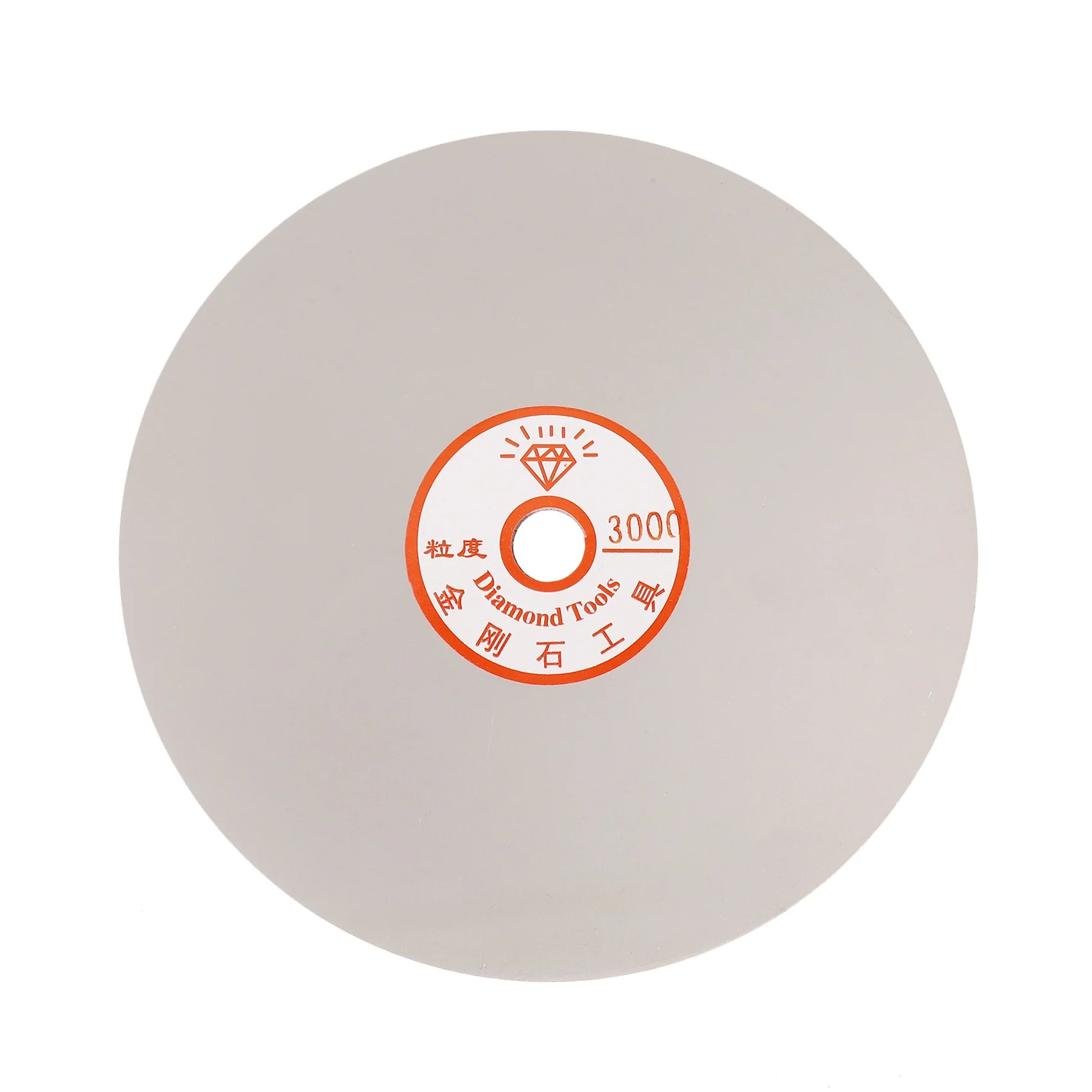 A50I 6 Polegadas Grit 3000 Diamante Revestido Roda Plana Jóias Polimento Disco de Moagem