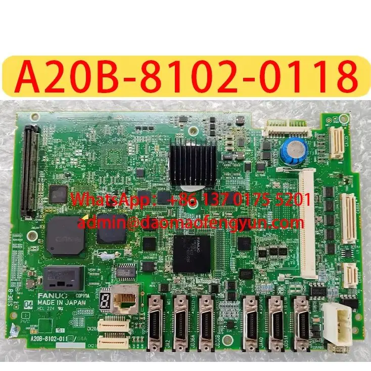 A20B-8102-0118 Used System Motherboard Tested ok Fast shipping，A20B 8102 0118