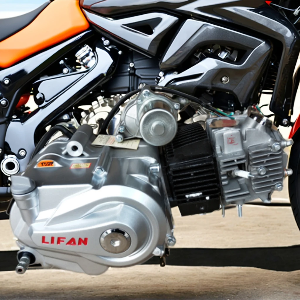 140cc/150cc Singolo Cilindro CDI Frizione Automatica a 4 Tempi Kick Start Elettrico 5 Marce Motore Orizzontale Raffreddato ad Acqua Nuovo