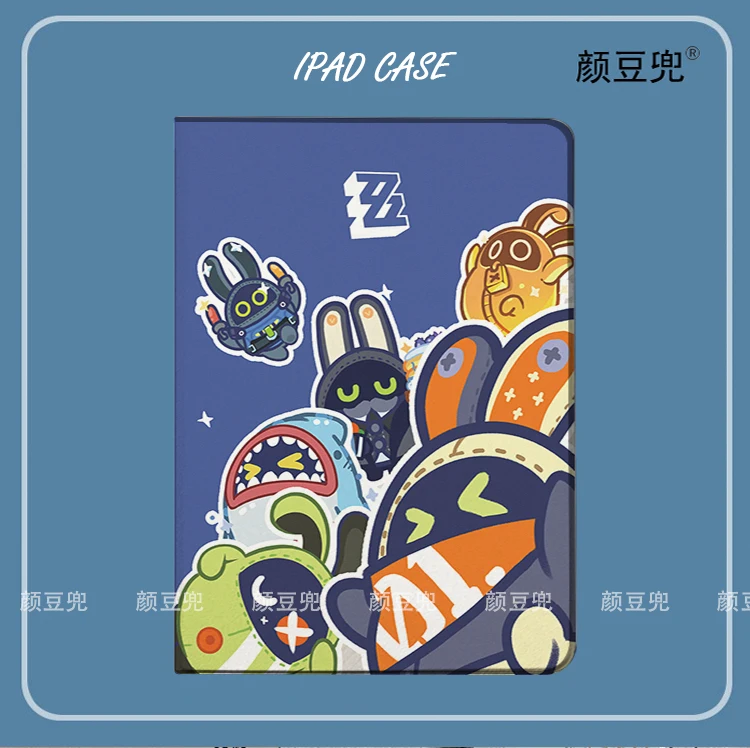

Bangboo Anime Zenless Zone Zero Case For iPad 10.2 8th 10th Air 4 5th Mini 5 6th Case Luxury Silicone For iPad Pro 11 12.9 inch