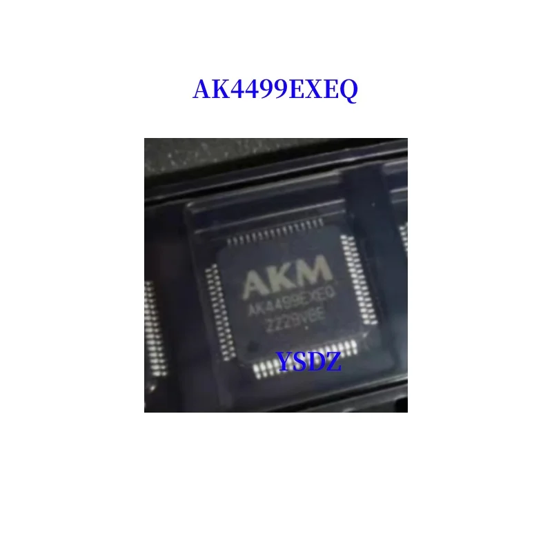 1pcs/lot New Original AK4499EXEQ AK4499 HTQFP-64 Audio D/A Converter IC 135dB Stereo Premium DAC in stock