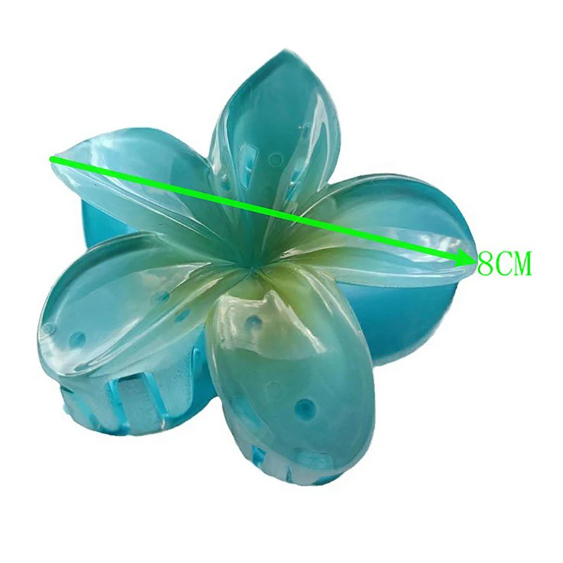 New Seaside Vacation Hair Clip Back Of The Head With Multi-color Optional Bauhinia Clip