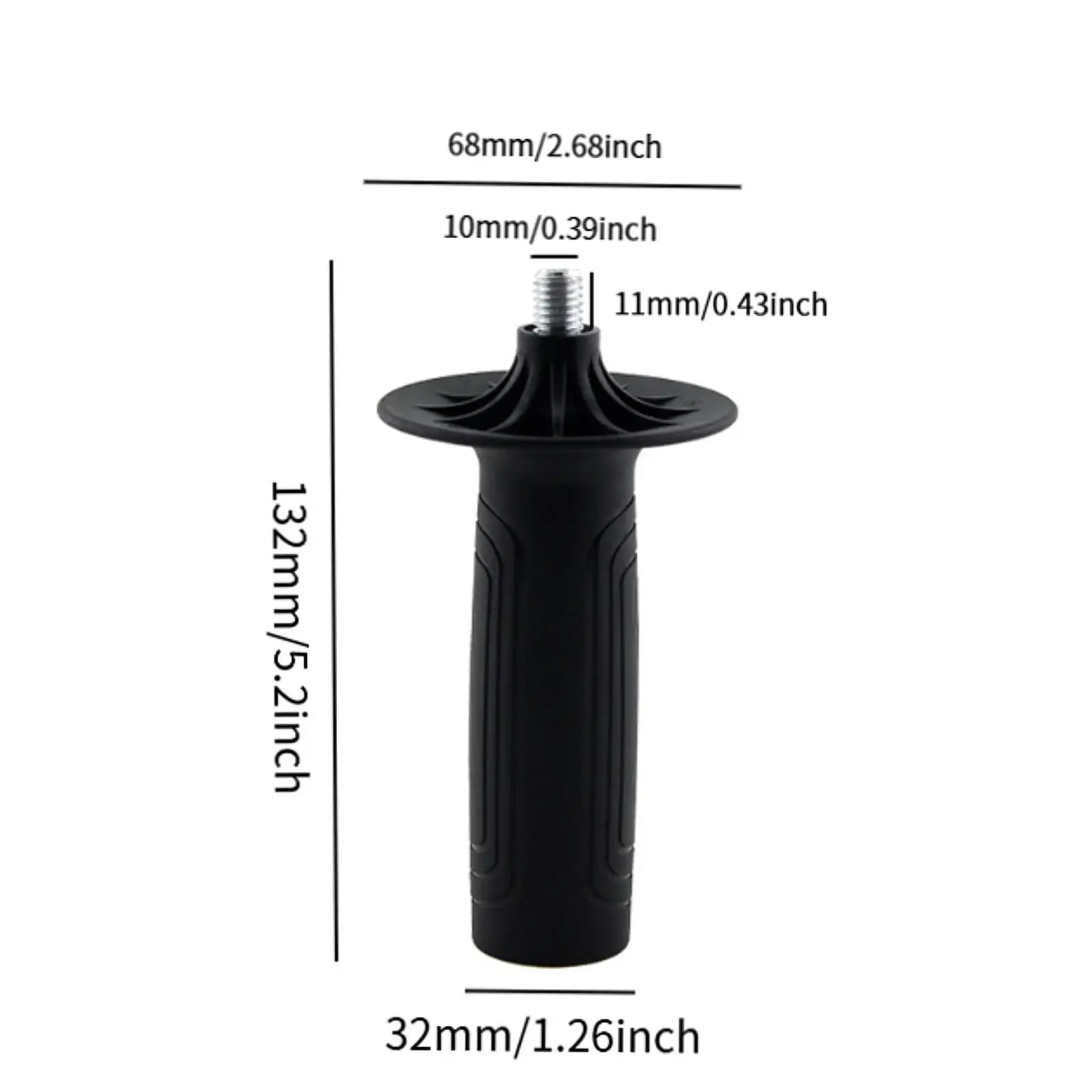 Angle Grinder Handle Angle Grinder Attachment Auxiliary Accessories Part Non