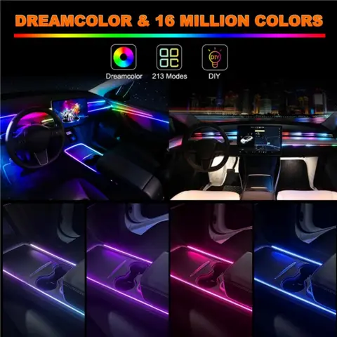 6 best sales tesla ambient light - №5