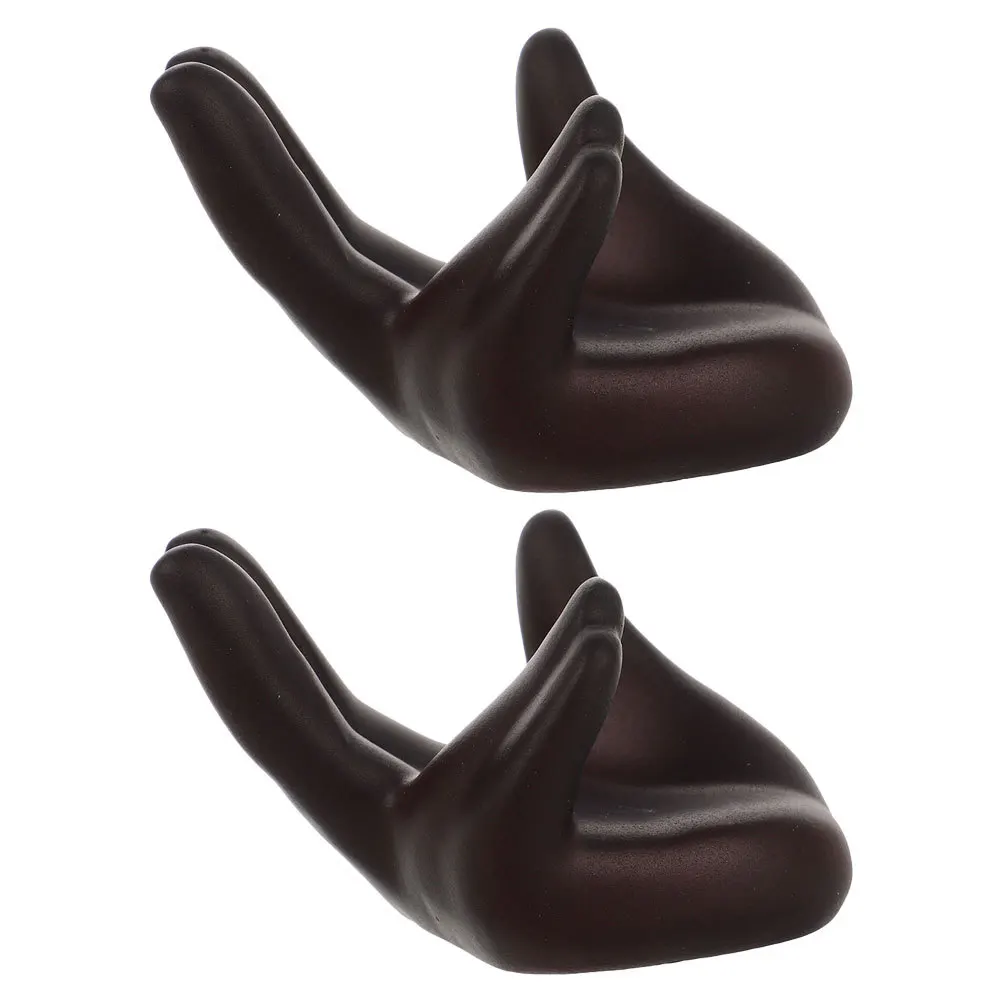 

2Pcs Hand Carved Resin Crystal Ball Base Sphere Holder Decorative Stand for Office Home Desk Living Room Crystal Holder