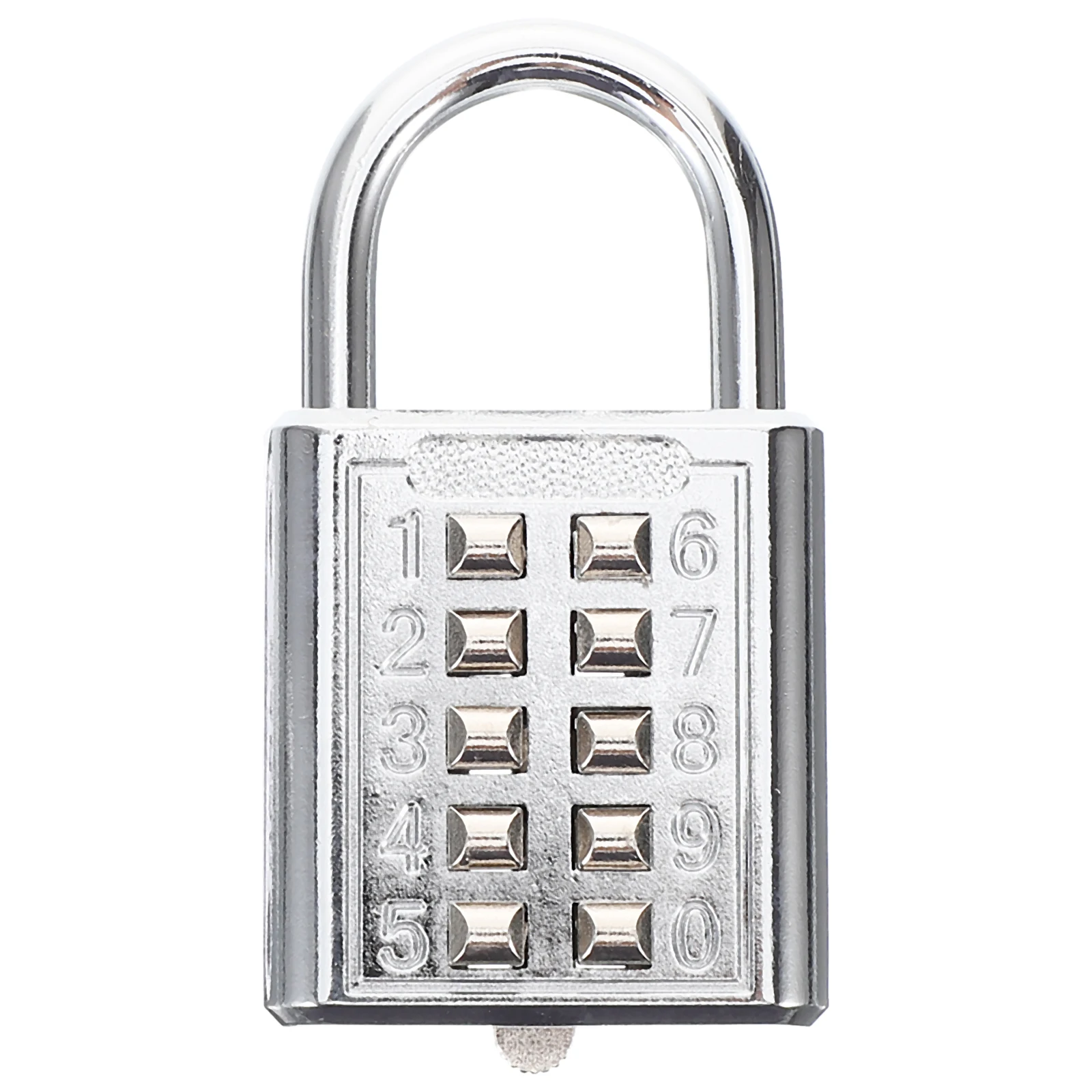 

10- Combination Padlock for Gym Toolbox Cupboard Door Durable Metal Resettable Code Lock Storage Locker Security Hardware