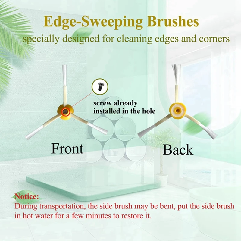 Brosse latérale principale et filtre HEPA, accessoires pour Irobot Roomba 800, 900 Series, 860, 865, 866, 870, 880, 885, 890, 960, 980