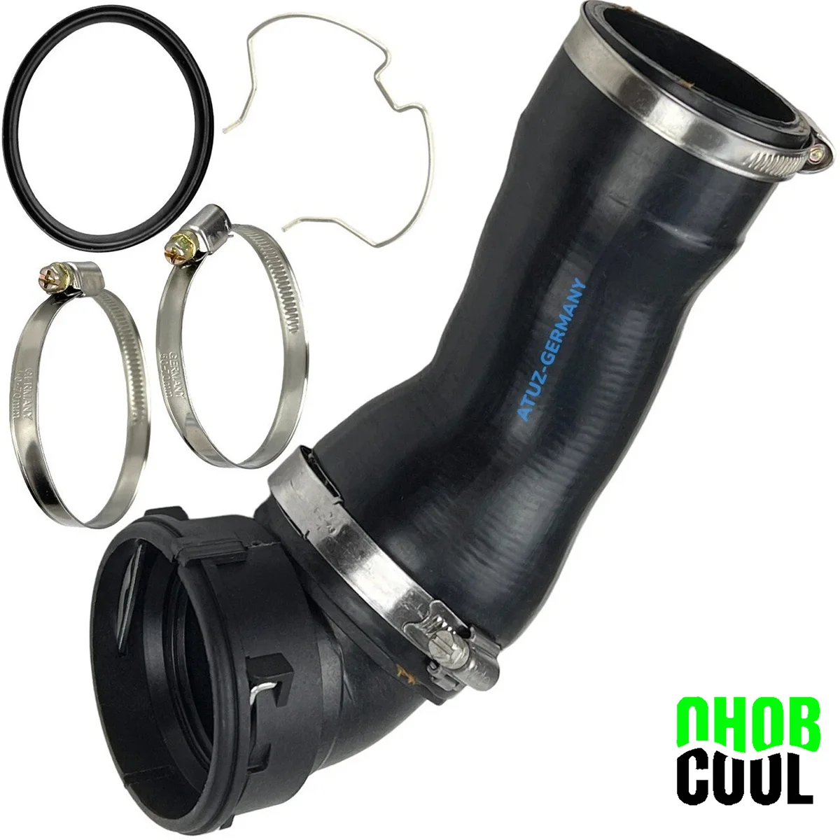 

Turbo Hose Intercooler Hose For BMW 5 Series E60 E61 520d 525d 530d 535d XD 11617799401 11617799402