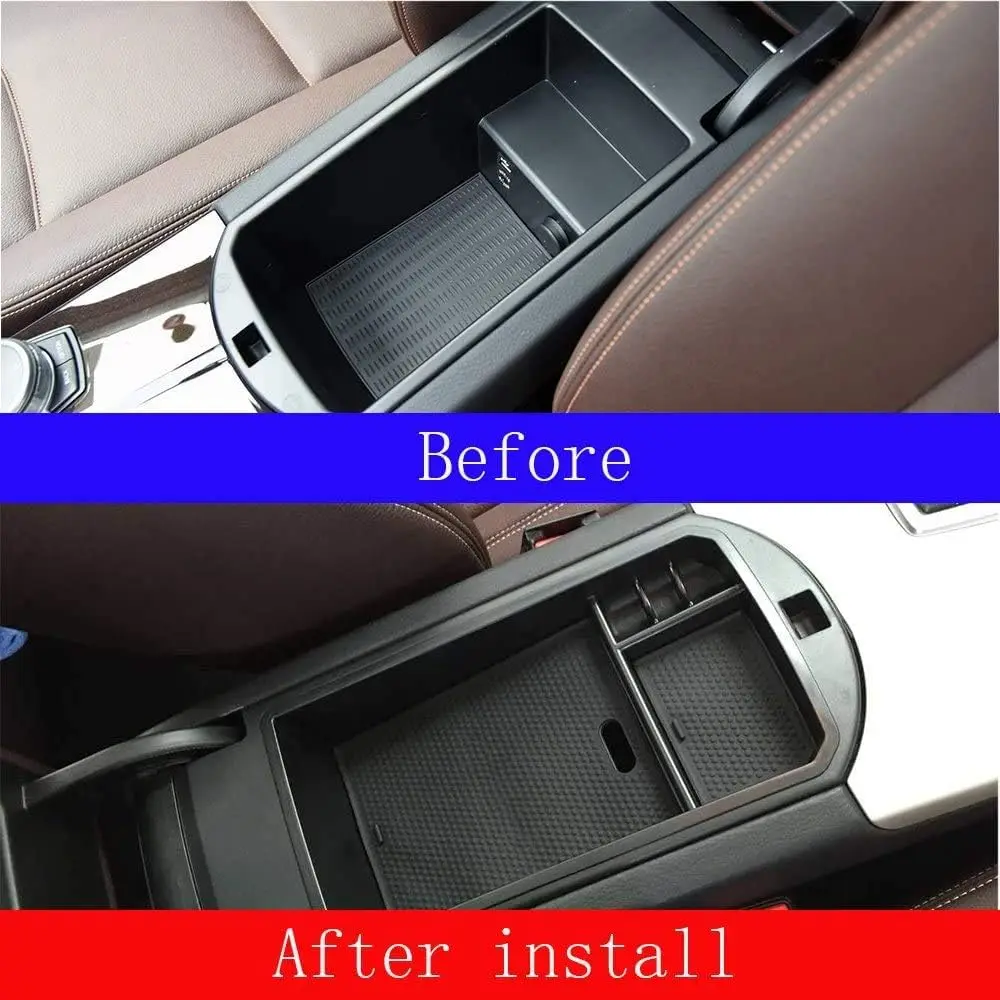 Center Console Storage Box For BMW X3 f25 2011-2016;  X4 f26 2014 2015 2016 ; Glove Box Car Mount for Phone Tray &Case