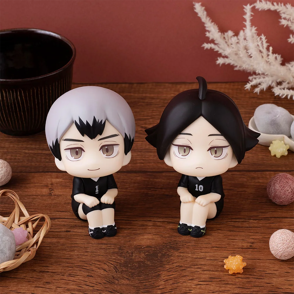 

100% оригинал в наличии MegaHouse Look Up Haikyuu!! Suna Rintarou Kita Shinsuke Аниме Фигурка Коллекция гаражного комплекта