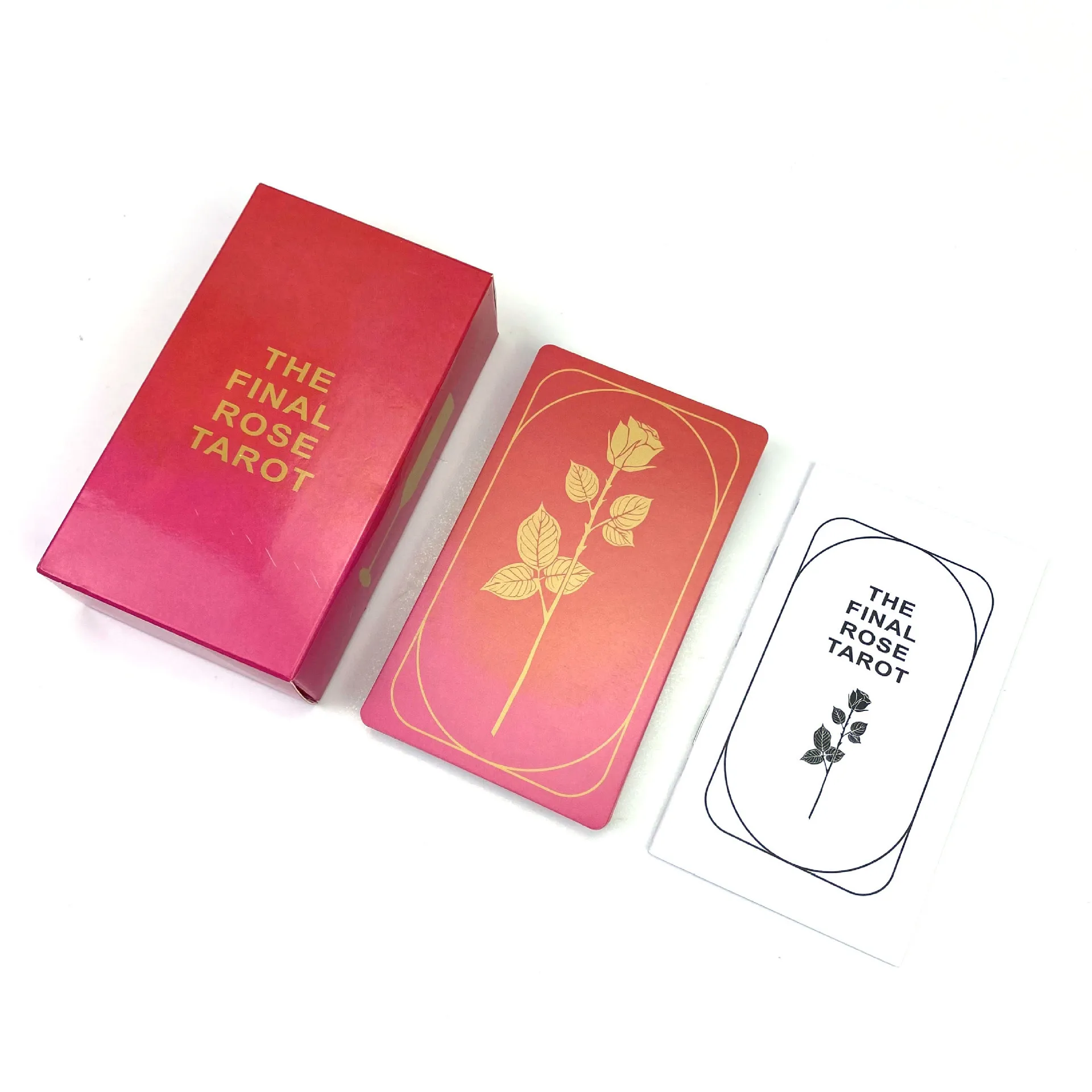 

The Final Rose Tarot Cards 12x7cm – Paper Divination Deck with Guidebook, Spiritual Fortune Telling, Meditation & Collectible