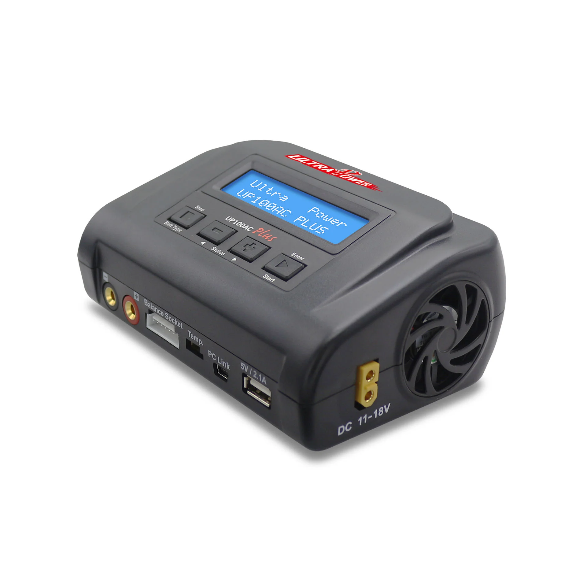 

Зарядное устройство для LiPo/LiHV/LiFe/Lilon 1–6S сверхмощное зарядное устройство UP100AC PLUS 100 Вт 10 А переменного/постоянного тока с одной кнопкой, радиоуправляемое зарядное устройство