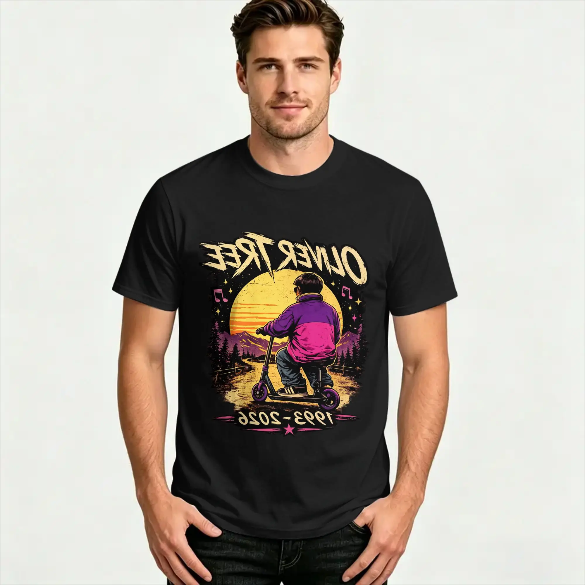 Rest In Peace Oliver Tree 1993-2026  T-Shirt Beach  Trendy Cool T-Shirts Cotton  Tees Short-Sleeve Vintage Tops
