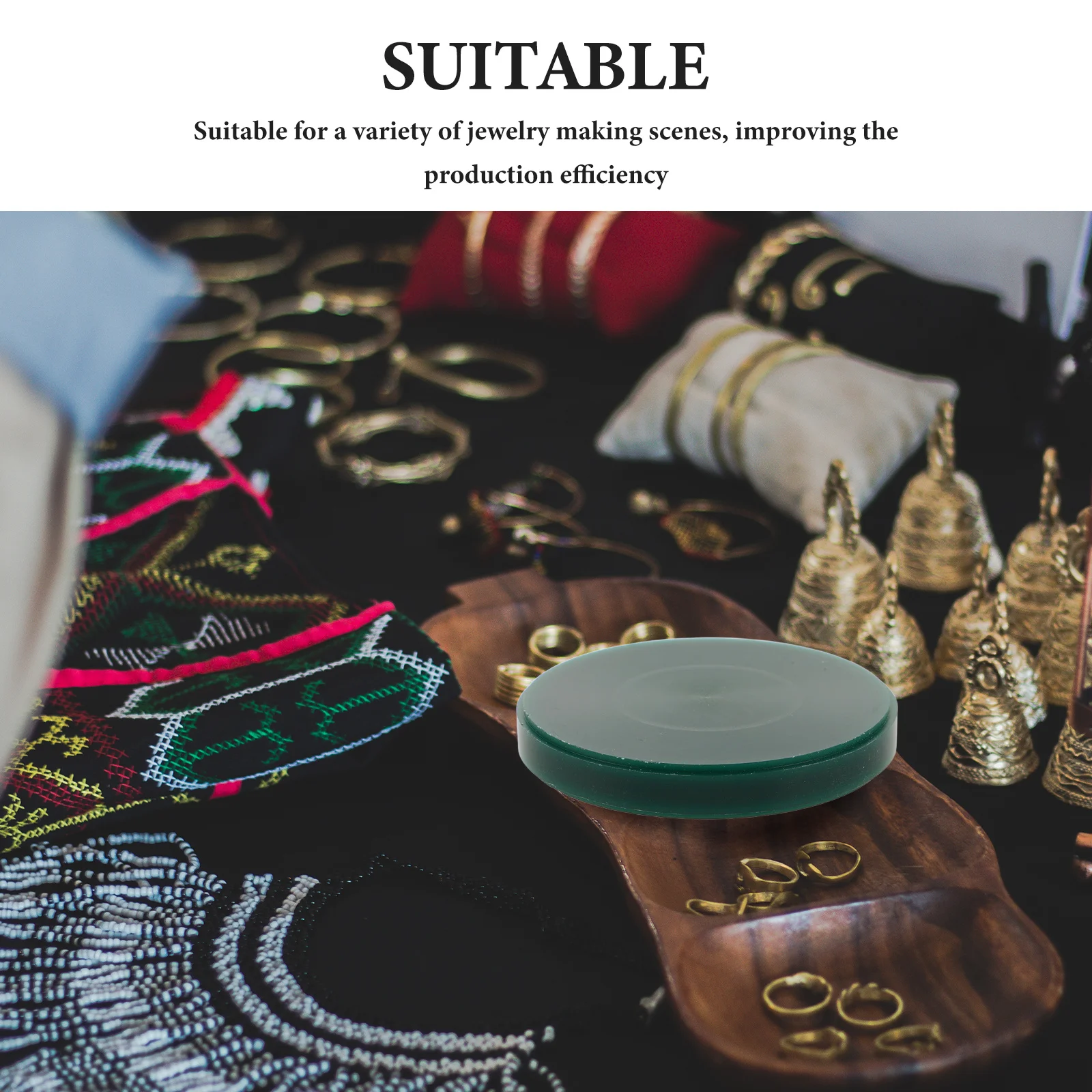 Cera per colata di gioielli di precisione Blocco di cera rotonda per intaglio del computer per scultura 3D Fusione per modanatura di fogli di gioielli a fette