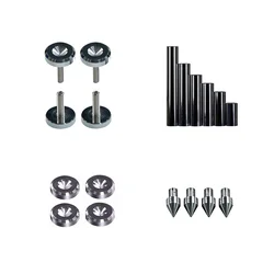 Stainless Steel Shock Spike Column Leg for HiFi Audio Speaker CD Player Amplifier Amp Decoder DAC Cabinet Frame Rack Accessories