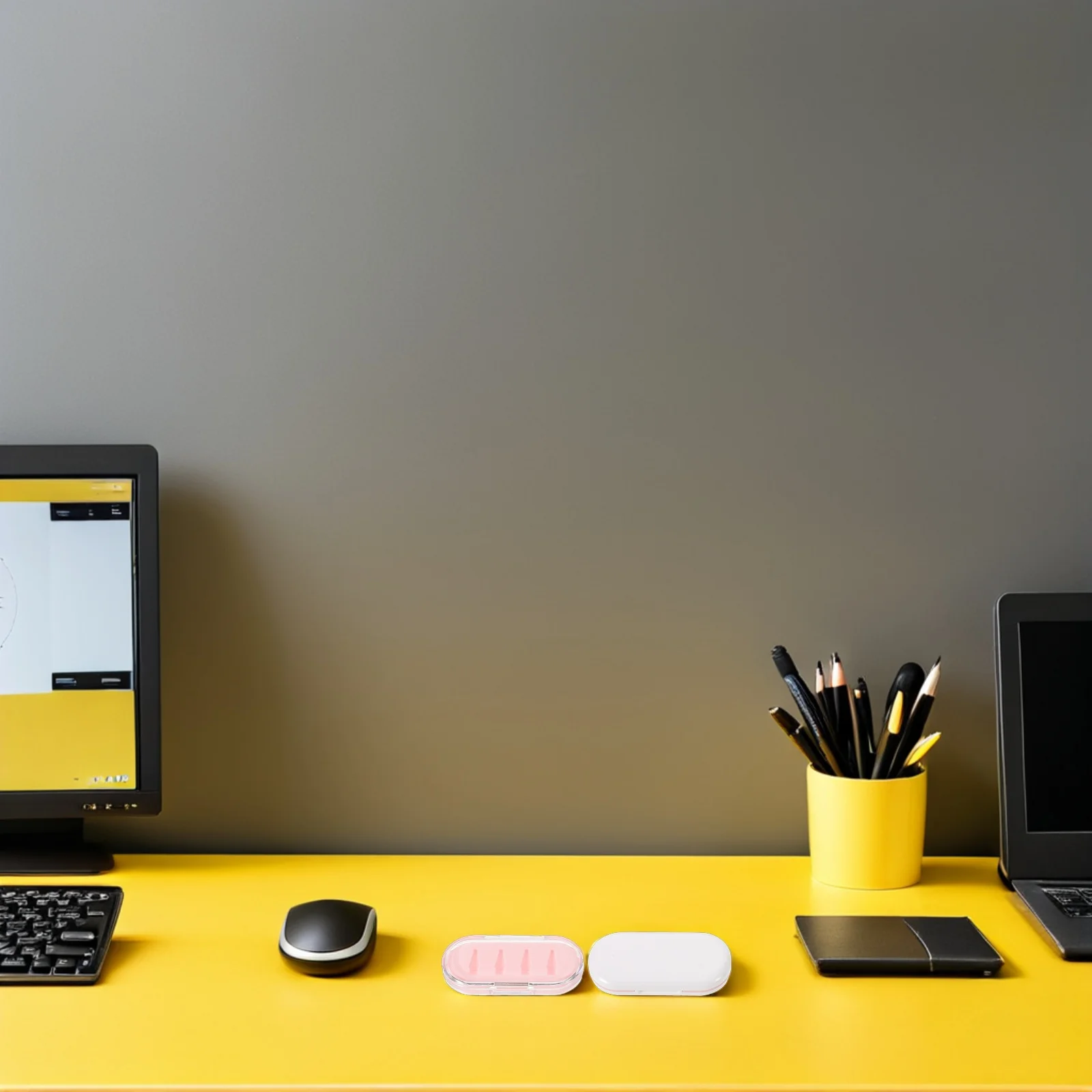 

4Pcs Stylus Tip Organizer Box Minimalist Storage Pen Nib Case Protective Holder for School Office Travel Tablet Accessories