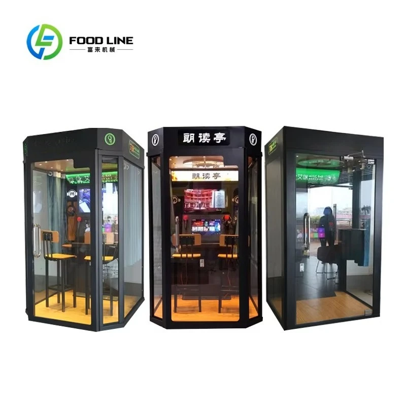 Customized Wholesale Coin-Operated Metal KTV Mobile Singing Machine Electronic Jukebox Karaoke Singing Booth Game Machine