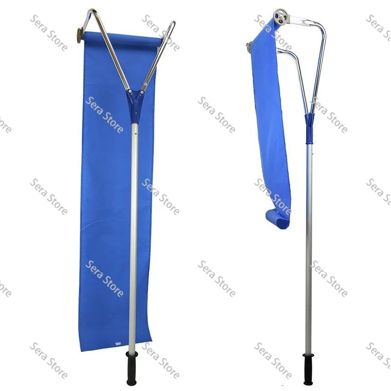 Adjustable Long Handle Aluminum Snow  Roofing Oxford Cloth Scraping Tools Roofing Snow Rake