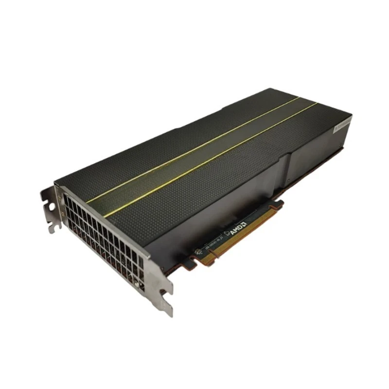Radeon Instinct MI 16G Fanless GPU Card, Passive Cooling Graphics Processing Unit for Server Computing (Used Goods)