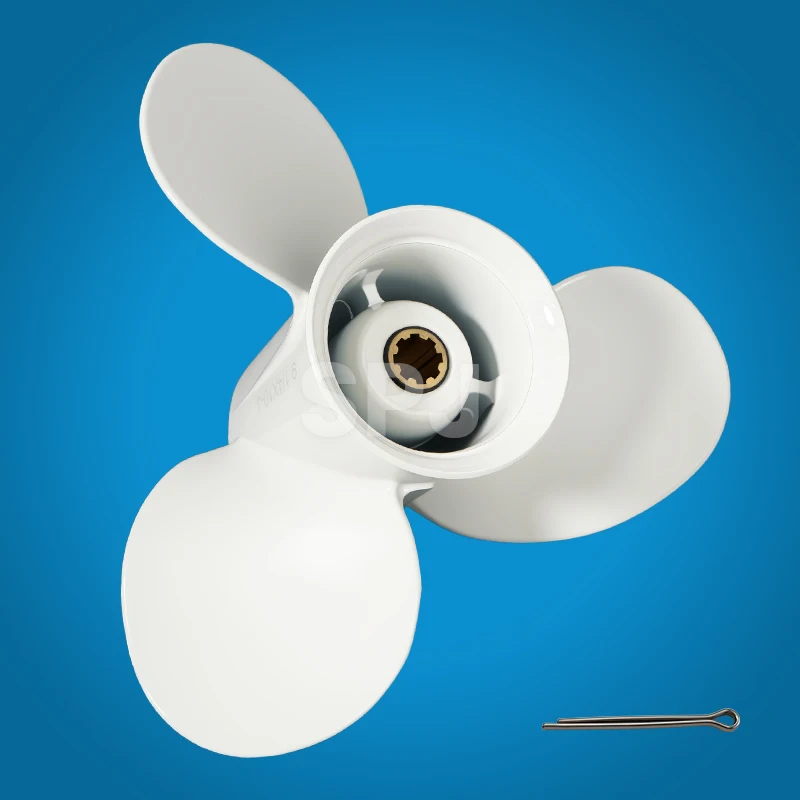 

Boat Propeller 9 1/4x9 for Yamaha Outboard 9.9HP 15HP 20HP Marine Engine 8 Spline Outboard Parts 63V-45945-00-EL