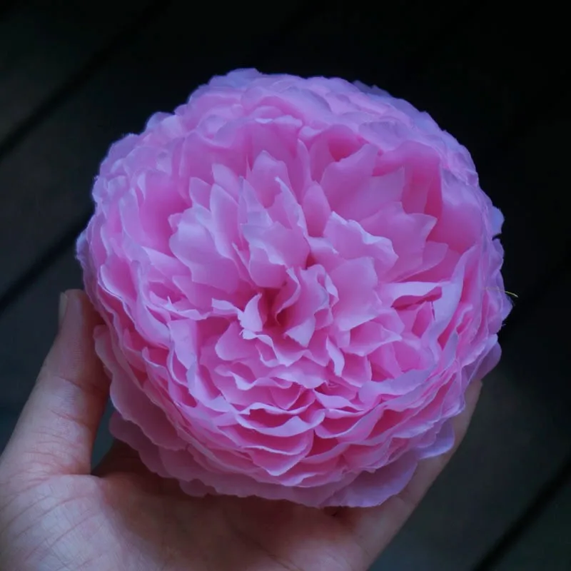 12cm Peony Hair Clip For Woman Wedding Bridal Hairpin Artificial Flower Hair Accessories Birthday Gifts