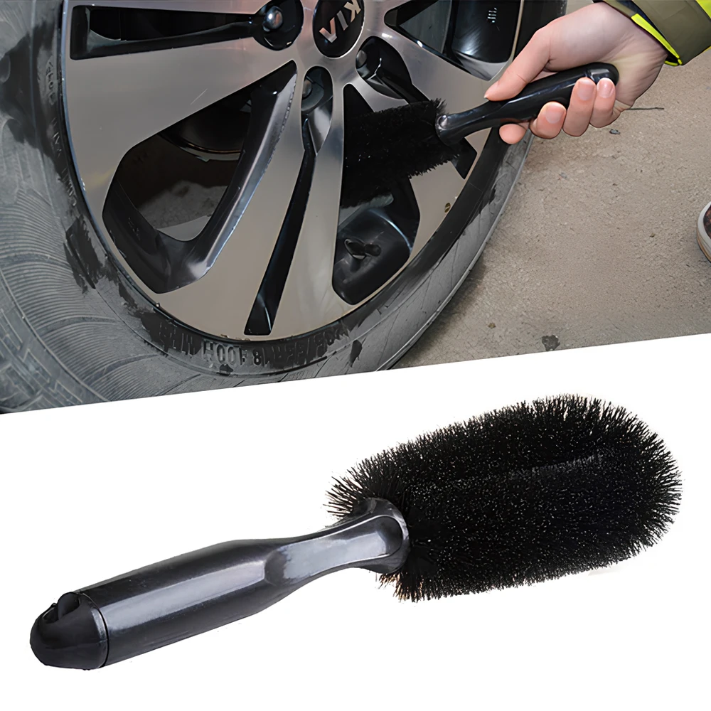 2/4/5X Multipurpose Car Wash Wheel Hub Brush Rim Scrubber Tire Dust Handtruck Motorcycle Soft Brim Combination Set Cleaning Tool