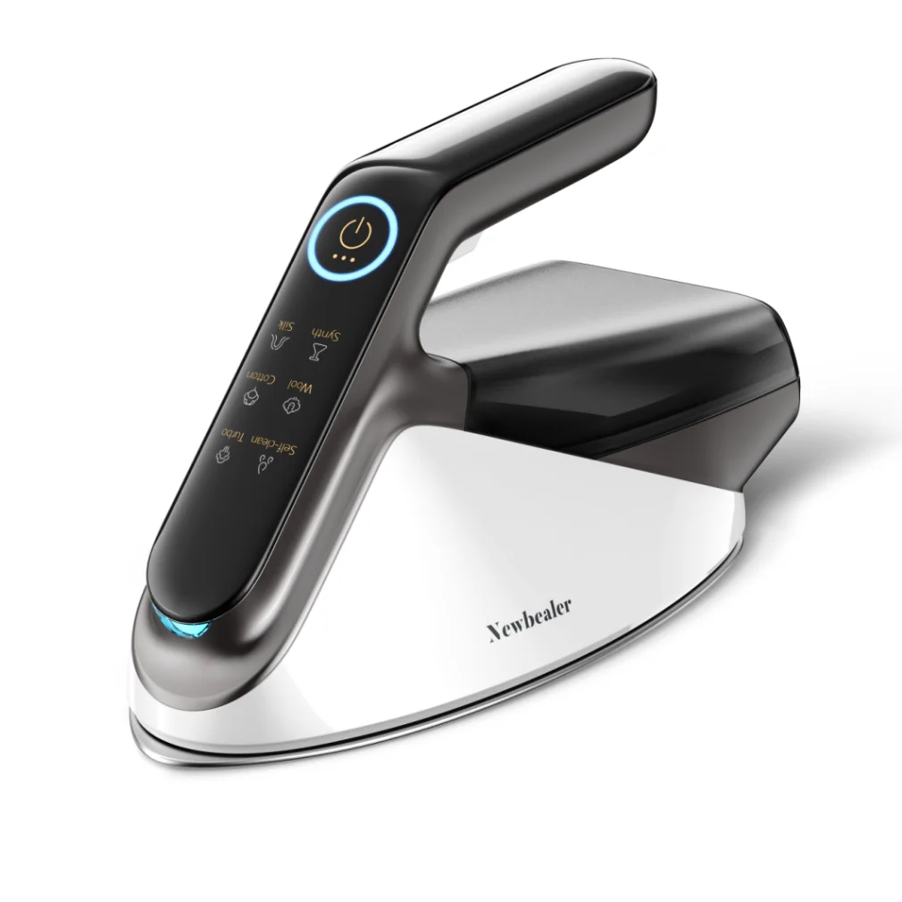 New Steam Iron Max 2200-2400 Watts for Clothes Adjustable Steam Levels With Turbo Burst Steam Self- Clean Function