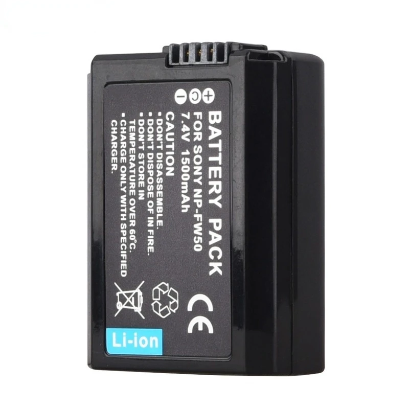 

NP-FW50 7.4V NPFW50 NP FW50 Replacement Battery For Sony Alpha 7 7R a7R 7S a3000 a5000 a6000 NEX-5N 5C A55