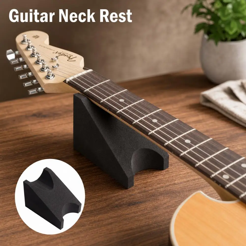 Guitar Neck Rest Support Pillow Luthier Tool for Acoustic Electric Guitar Bass Ukulele String Instrument Repair Maintenance