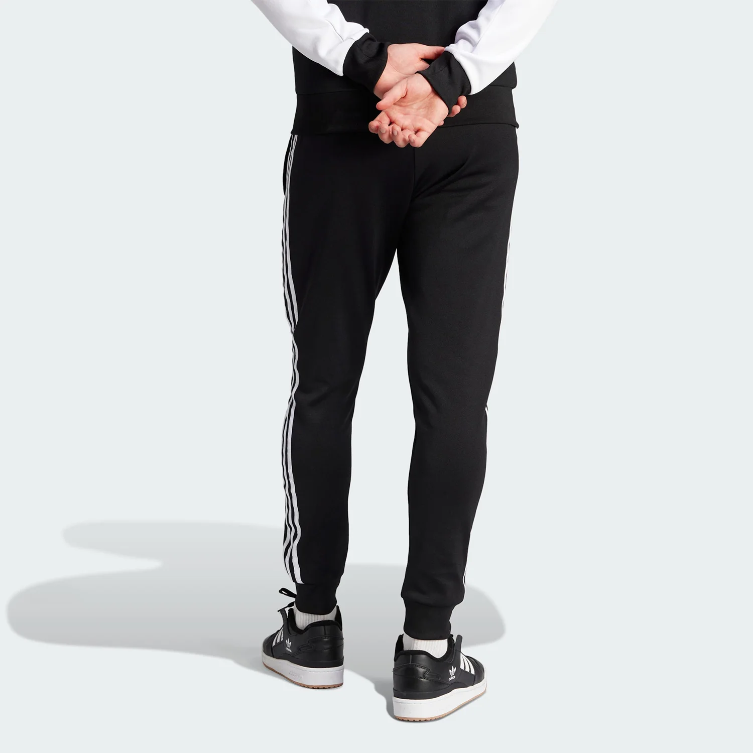 Adidas genuine clover men's slim fit and ankle binding sports knitted pants IL2488