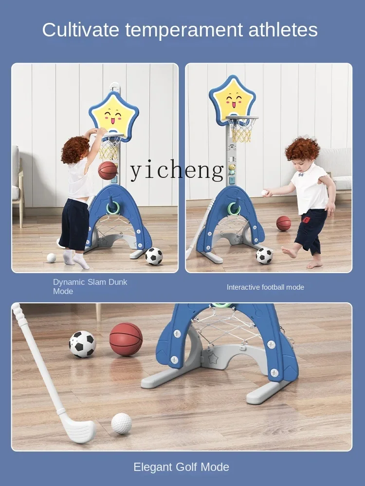 XL Children Basketball Hoop Shooting Frame Basketball Stand Indoor Home Adjustable Baby Rim